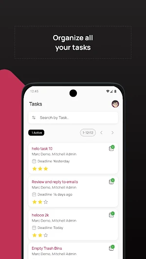 mobo Todo for Odoo Screenshot 2