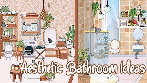 Aesthetic Bathroom Ideas Toca Screenshot 1