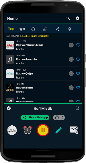 Islamic Radio Turkey İstanbul Screenshot 2