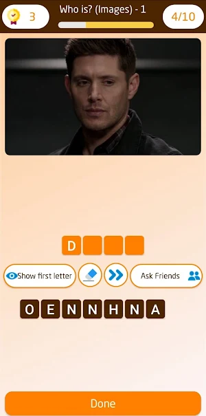 Supernatural Words Quiz Screenshot 2