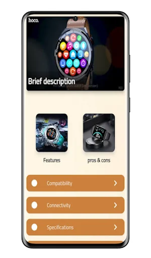 Hoco Y13 Smart Watch Guide Screenshot 0