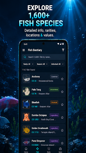 Fisch Companion: Wiki & Guide Screenshot 2