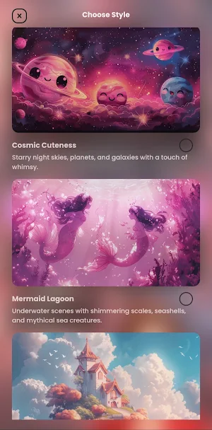 AI Cute Wallpaper App Screenshot 2