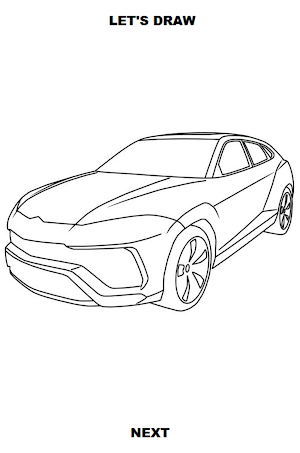 Draw Cars: SUV Screenshot 3