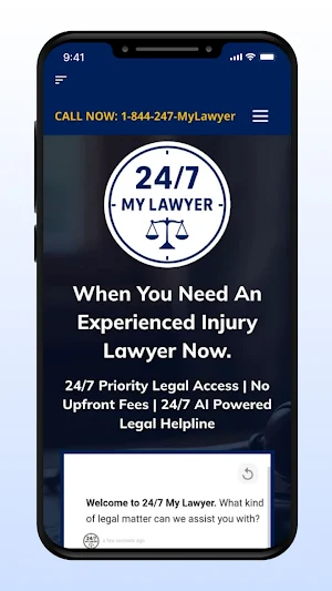 247MyLawyer – 24/7 Legal Help Screenshot 0