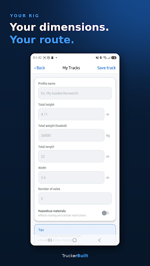 TruckerBuilt: Truck GPS screenshot 5
