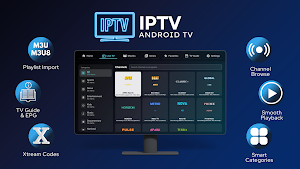 IPTV - Android TV Screenshot 0