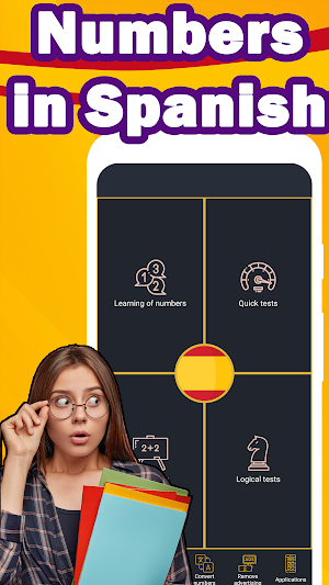 Numbers in Spanish language Screenshot 0