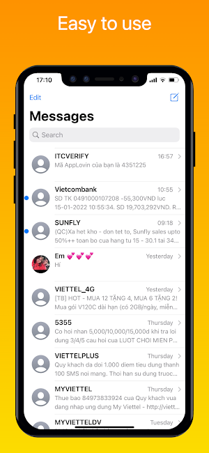 Messages iOS 15 Screenshot 0