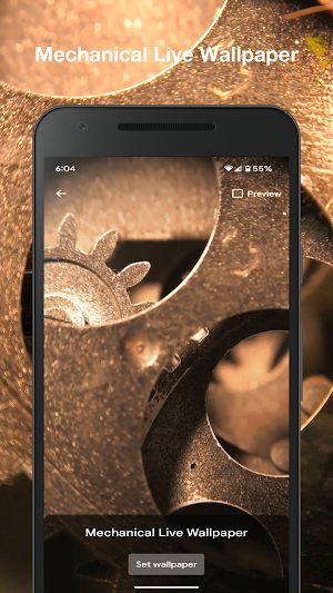 Mechanical Live Wallpaper Screenshot 3