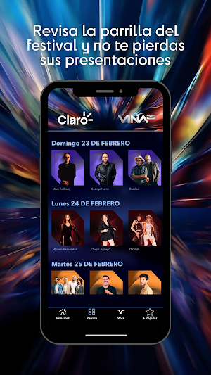 Claro Viña 2025 Screenshot 2