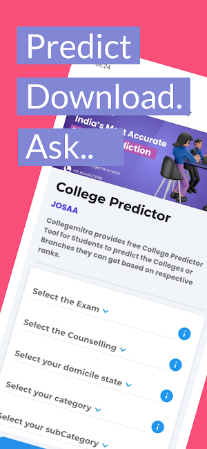 Collegemitra – JEE Counselling Screenshot 3