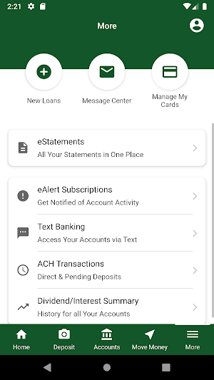 Walker County Federal CU Screenshot 2