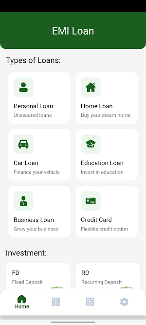 SmartLoan EMI Utility Screenshot 0