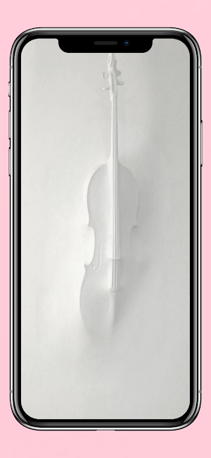 White wallpaper Screenshot 2