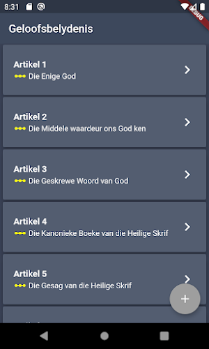 Nederlandse Geloofsbelydenis Screenshot 0