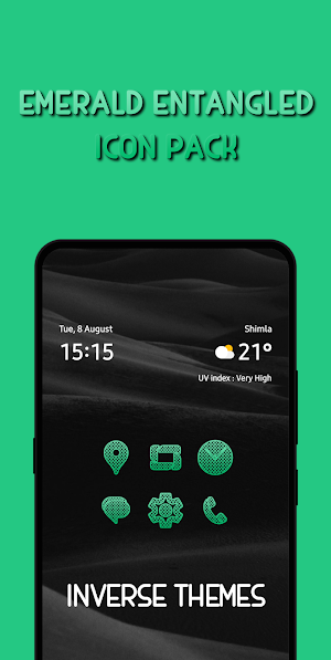 Emerald - Entangled Icon Pack Screenshot 0