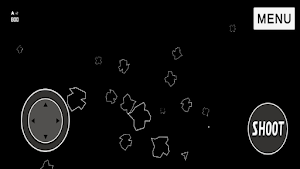 mini asteroids game Screenshot 1
