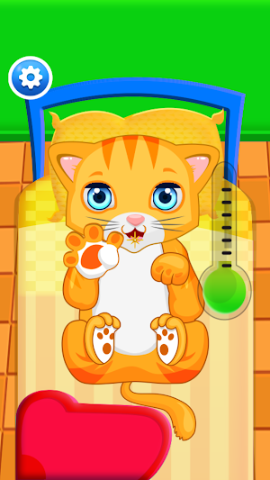 Kitten Doctor: Furry Pet Hospital Game Screenshot 2