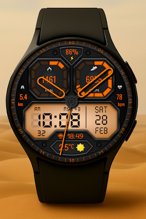 Hybrid 2.0 Watch Face Screenshot 2