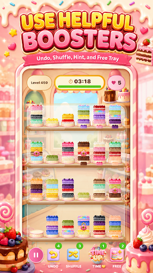 Cake Sort Puzzle Game Screenshot 3