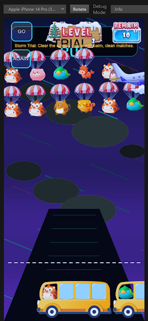 Winter Sky Dive Screenshot 3