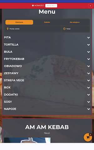 AM AM KEBAB Toruń Screenshot 2