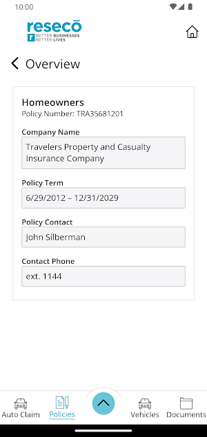Reseco Insurance Advisors Screenshot 3