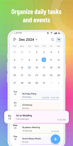 Calendar Screenshot 1