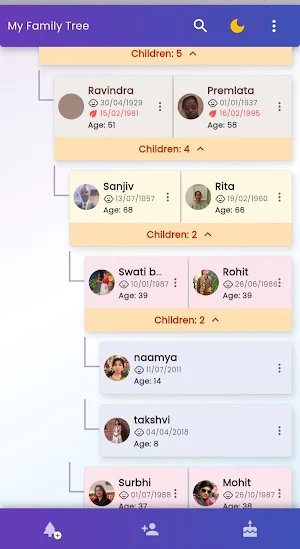 Roots & Wings: Family Tree Screenshot 2