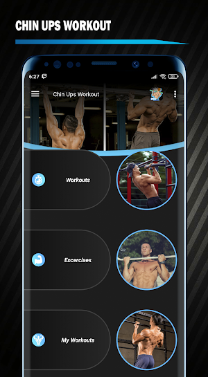Chin Ups Workout Biceps PRO Screenshot 0