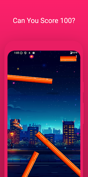 Tap Gun Flight - Reach 100! Screenshot 2