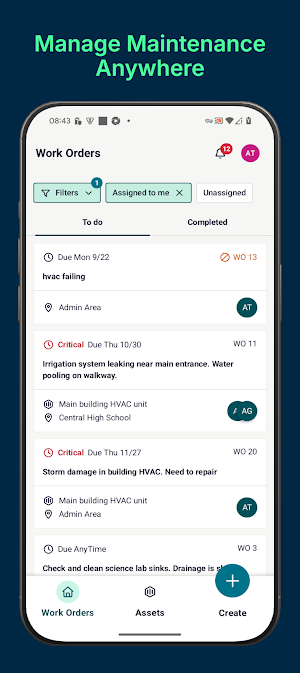 Work Manager for EDU Screenshot 0