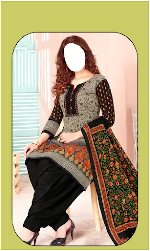 Women Patiyala Dress PhotoSuit Screenshot 0