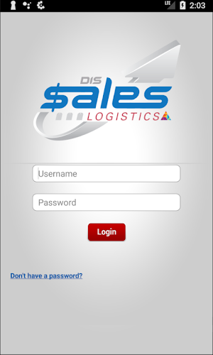DIS Sales Logistics Screenshot 0