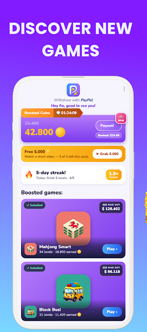 Playout: Earn Money Screenshot 1