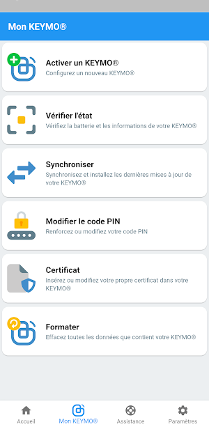 KEYMO Screenshot 1