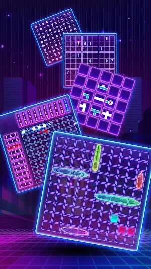 Puzzle Glow - 2 Player Games Screenshot 1