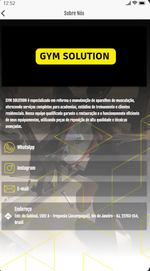 GYM  Solution Screenshot 1