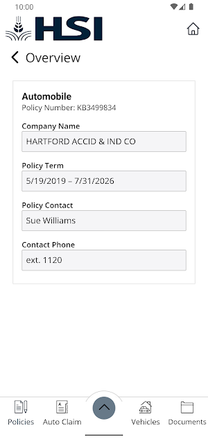 Heyer Spear Insurance Online Screenshot 3