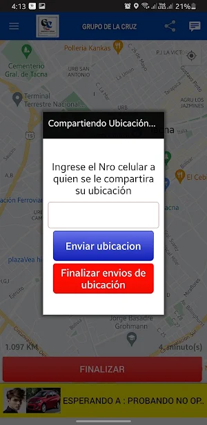 Grupo de la Cruz Pasajero Screenshot 3