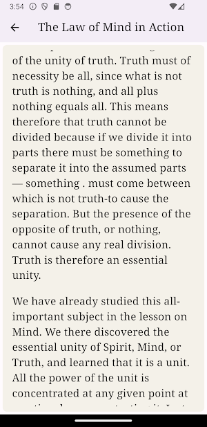 The Law of Mind in Action Screenshot 2