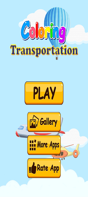 Transportation Coloring Screenshot 1