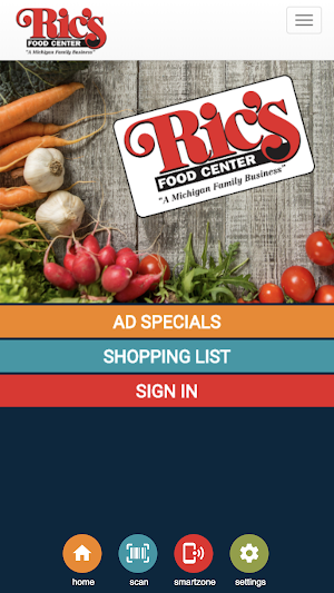 Rics Food Center Screenshot 1