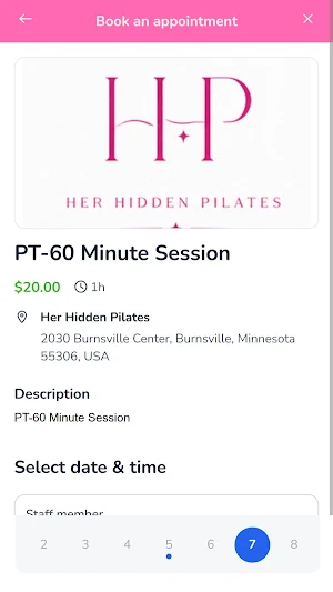 Her Hidden Pilates Screenshot 2
