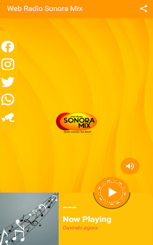Web Rádio Sonora Mix Screenshot 0