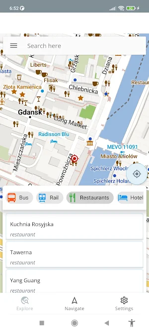 Gdansk Poland Offline Map Screenshot 0