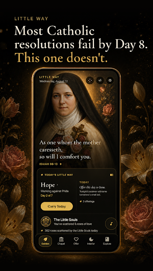 Little Way: Catholic Rosary Screenshot 0