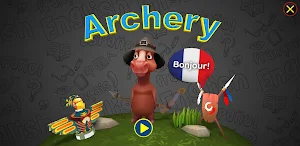 Learn French Words Archery Screenshot 0