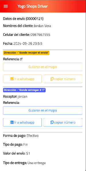 YogoShops Repartidores Screenshot 3